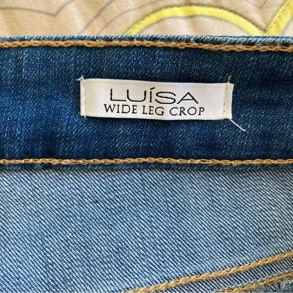 Sofia Jean By Sofia Vergara Luisa Wide Leg Crop | New without Tags - Picture 9 of 9